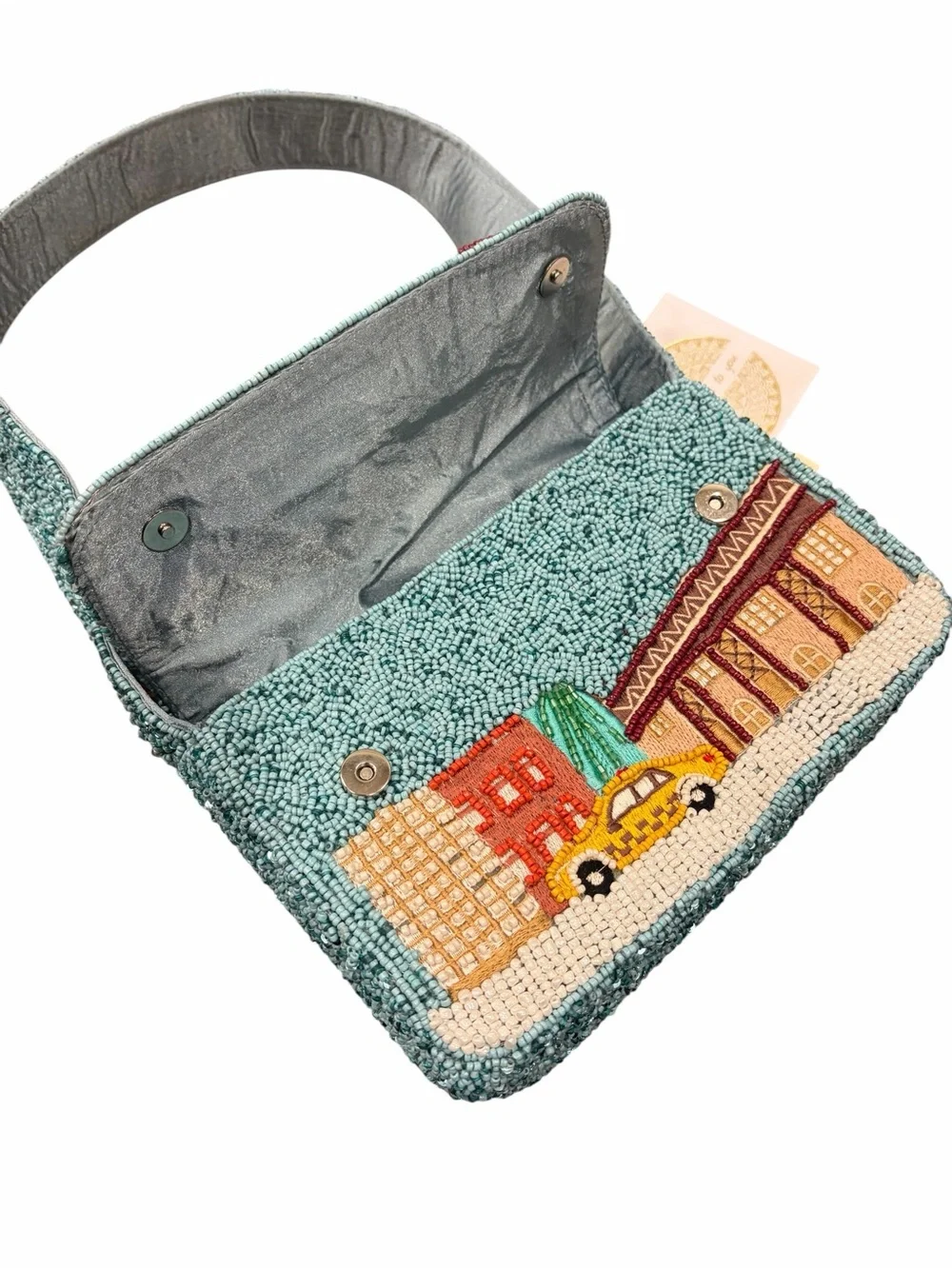 NWT: *Viral* New York City Beaded Bag 🚕🗽 From India to You  🚕🗽
